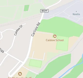 map for Caldew School