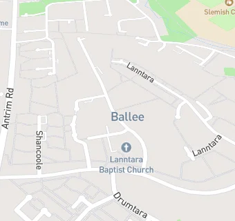 map for Ballee Community Association