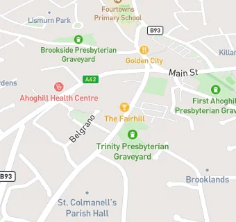 map for Trinity Presbyterian Church