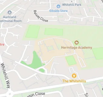 map for The Hermitage Academy