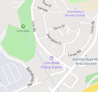 map for SPAR Linn Road