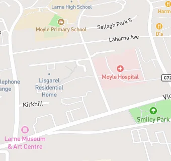 map for Larne Chemists Limited
