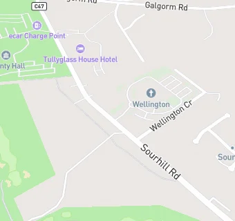 map for Wellington Presbyterian Church