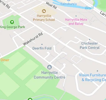 map for Harryville Mens Shed