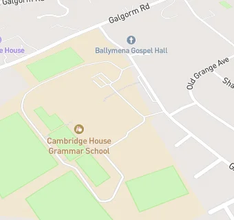 map for Cambridge House Grammar School