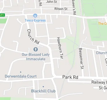 map for The Derwent Hotel