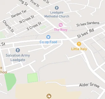 map for Leadgate Community Association