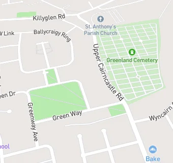 map for Green Drive Mini Mart