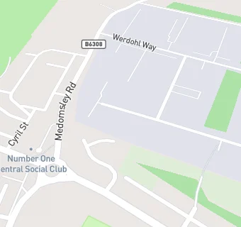 map for Derwent Valley Gymnastics Club