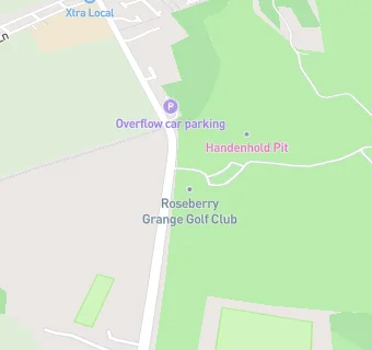 map for Roseberry Grange Community Golf Club