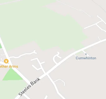 map for Cumwhinton Village Hall