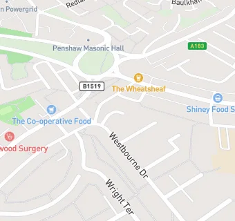 map for Westbourne Medical Group