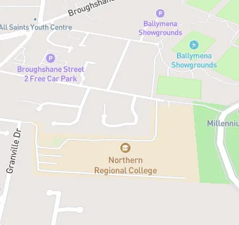 map for Northern Regional College - Mount Charles Group