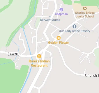 map for Crown and Crossed Swords Hotel