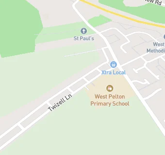 map for West Pelton Primary School