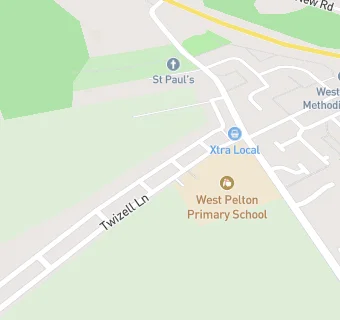 map for West Pelton Primary School