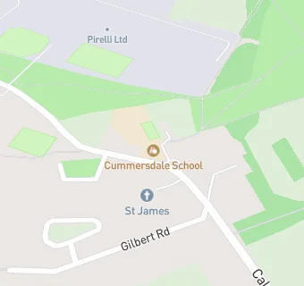 map for Cummersdale School