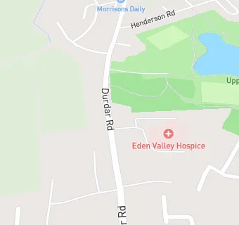 map for Eden Valley Hospice