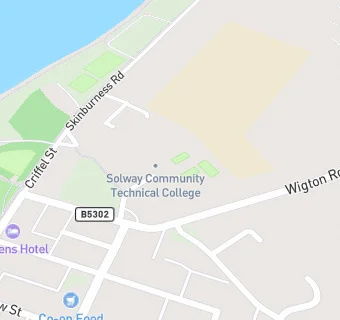 map for Solway Community School