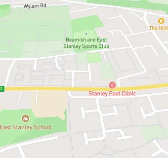 map for East Stanley School