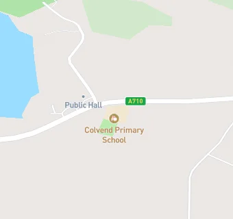 map for Colvend School