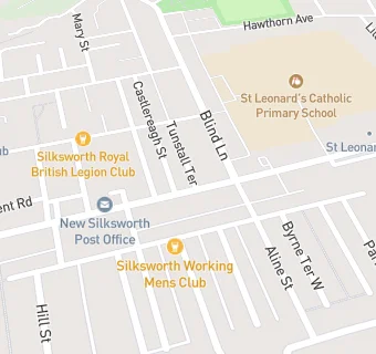 map for Silksworth Stores Ltd