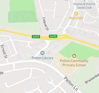 map for Pelton Community Primary School