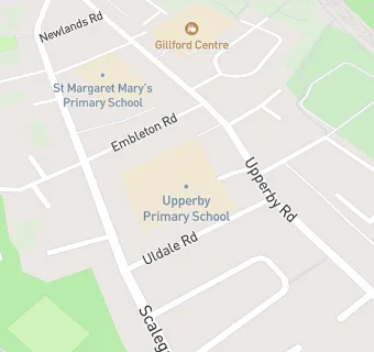 map for Upperby Junior School