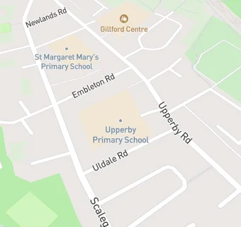 map for Upperby Primary School