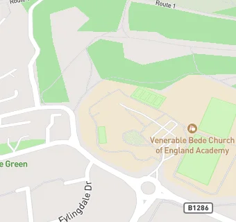 map for Venerable Bede Church of England Academy