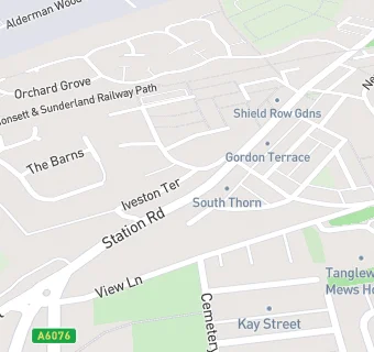 map for Shield Row Chippy