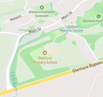 map for Glenluce School