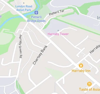 map for Carlisle Dementia Centre Parkfield