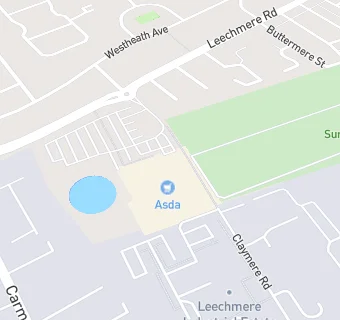 map for Asda Pharmacy