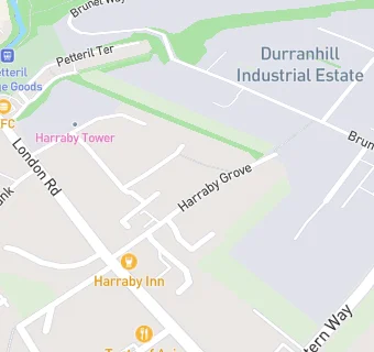 map for The Harraby Inn