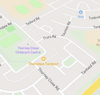 map for Thorney Chinese Takeaway