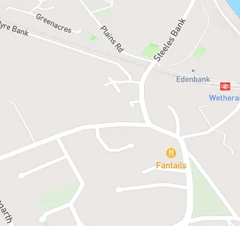 map for Wetheral Dental Practice 