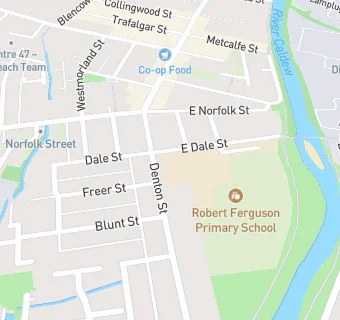 map for Robert Ferguson Primary School