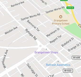 map for Grangetown W M C