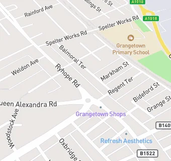 map for Grangetown Cantonese Chinese Takeaway