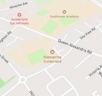 map for Hopespring Sunderland