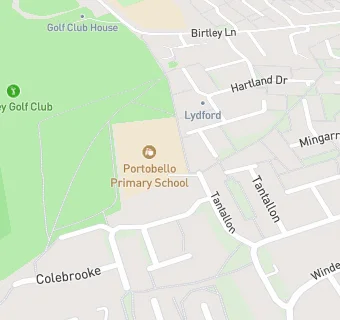 map for Portobello Primary School (Kitchen)