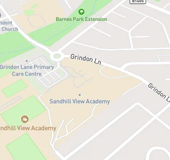 map for Sandhill View School