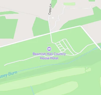 map for Beamish Hall