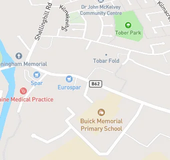 map for Buick Memorial Primary School