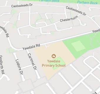 map for Yewdale School