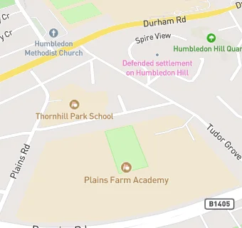 map for Humbledon School