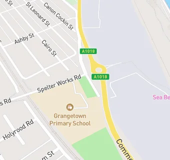 map for Grangetown Primary School