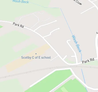 map for Scotby C of E Primary School