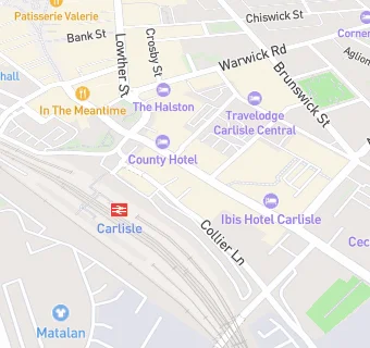 map for Vue Cinema